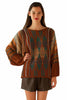 Aztec Batwing Novelty Sweater