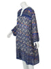 Blue Metallic Indian Dress