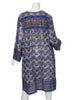 Blue Metallic Indian Dress