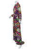 60's Wide Leg Floral Jumpsuit