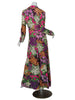 60's Wide Leg Floral Jumpsuit